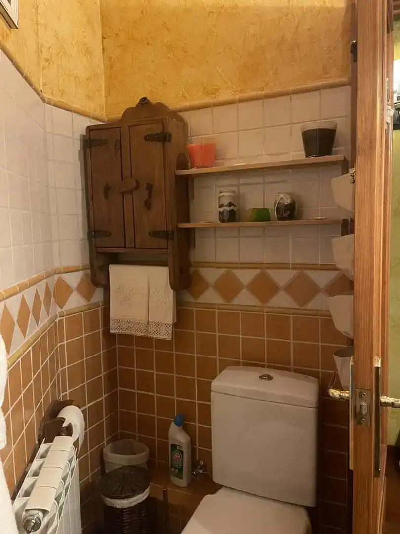 Bany de Casa adosada en venda en Prats i Sansor amb Jardí privat, Parquet i Traster