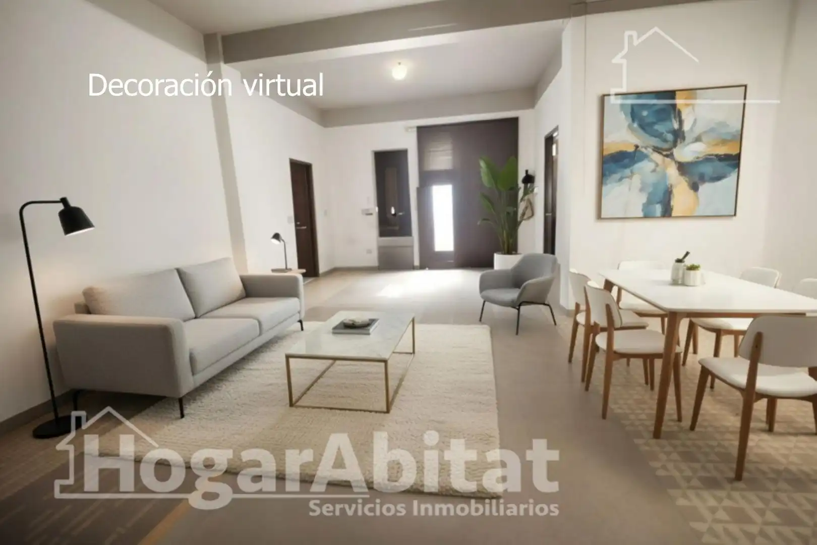 Sala de estar de Casa o chalet en venta en Xirivella con Terraza, Trastero y Balcón