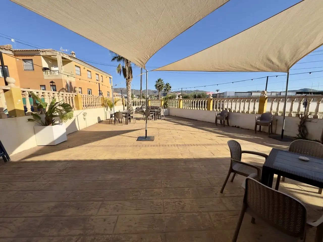 Terrasse von Geschaftsraum zum Verkauf in Arboleas mit Klimaanlage