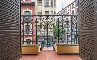 Terrace of Flat for sale in  Madrid Capital  with Air Conditioner and Balcony