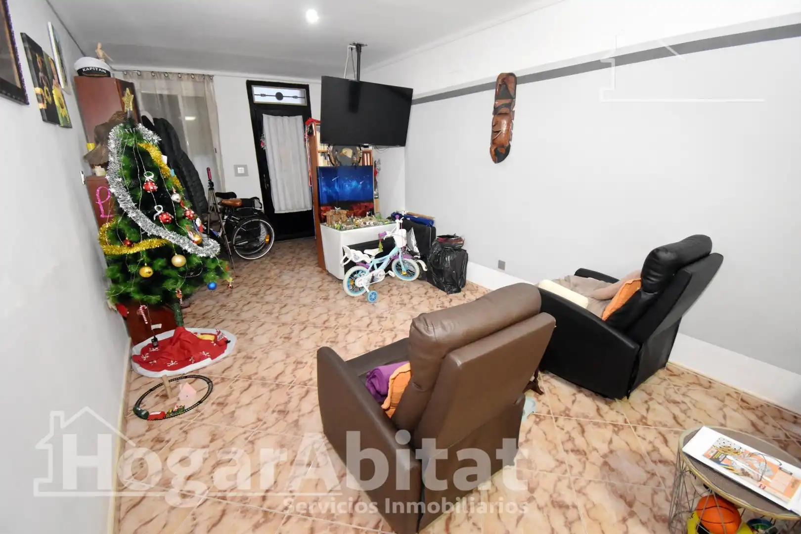 Sala de estar de Casa o chalet en venta en Castellón de la Plana / Castelló de la Plana con Aire acondicionado, Calefacción y Terraza