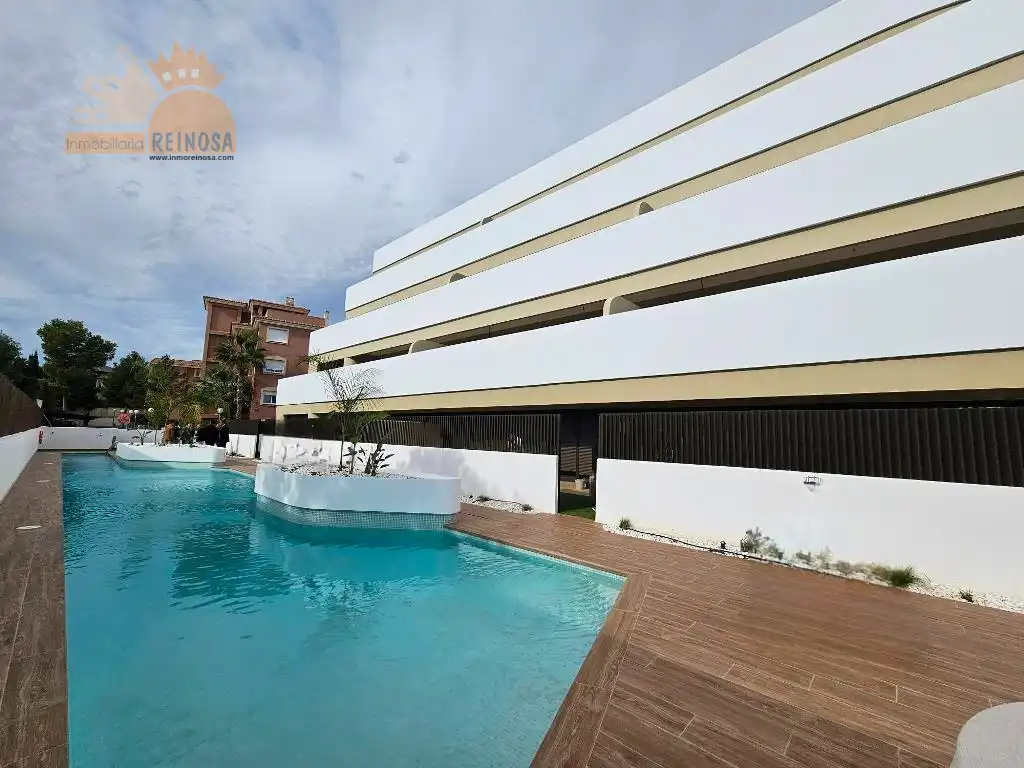 Vista exterior de Planta baja en venta en Molina de Segura con Aire acondicionado, Jardín privado y Parquet