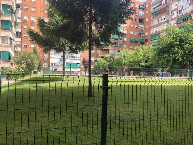 Exterior view of Flat for sale in Alcorcón  with Air Conditioner, Heating and Private garden