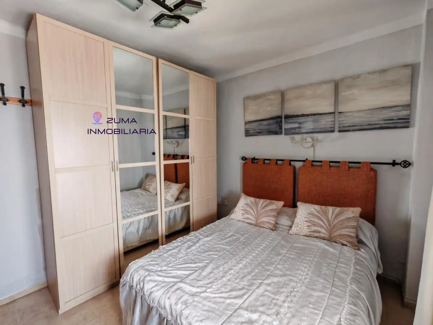 Bedroom of Flat for sale in Málaga  with Air Conditioner, Storage room and Furnished
