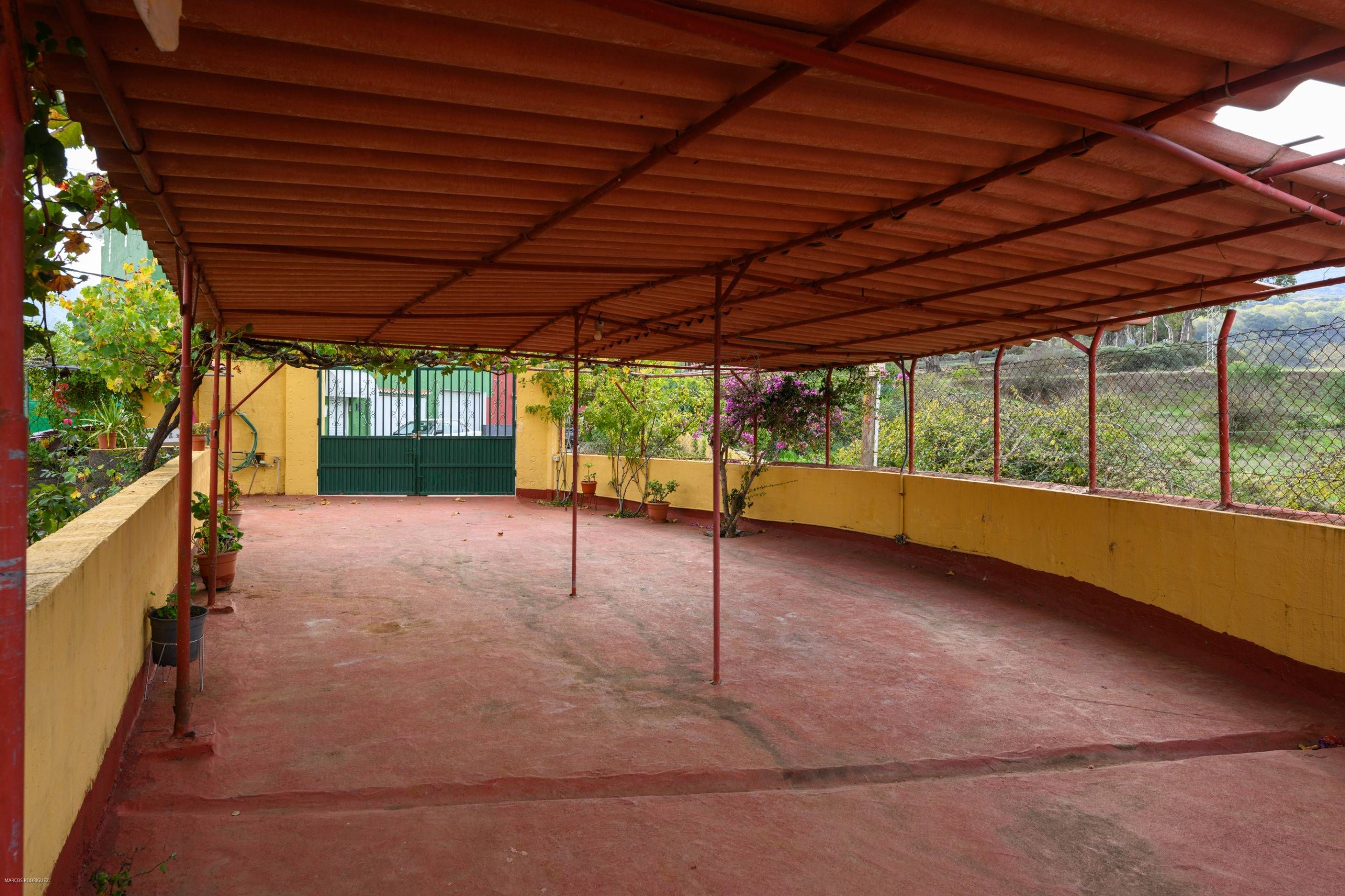 Terrassa de Finca rústica en venda en Vega de San Mateo amb Calefacció, Jardí privat i Terrassa