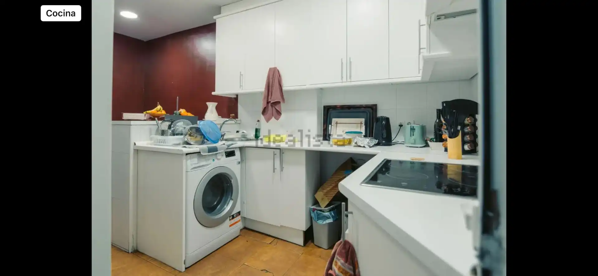 Cuina de Pis de lloguer en Madrid amb Aire condicionat, Calefacció i Parquet