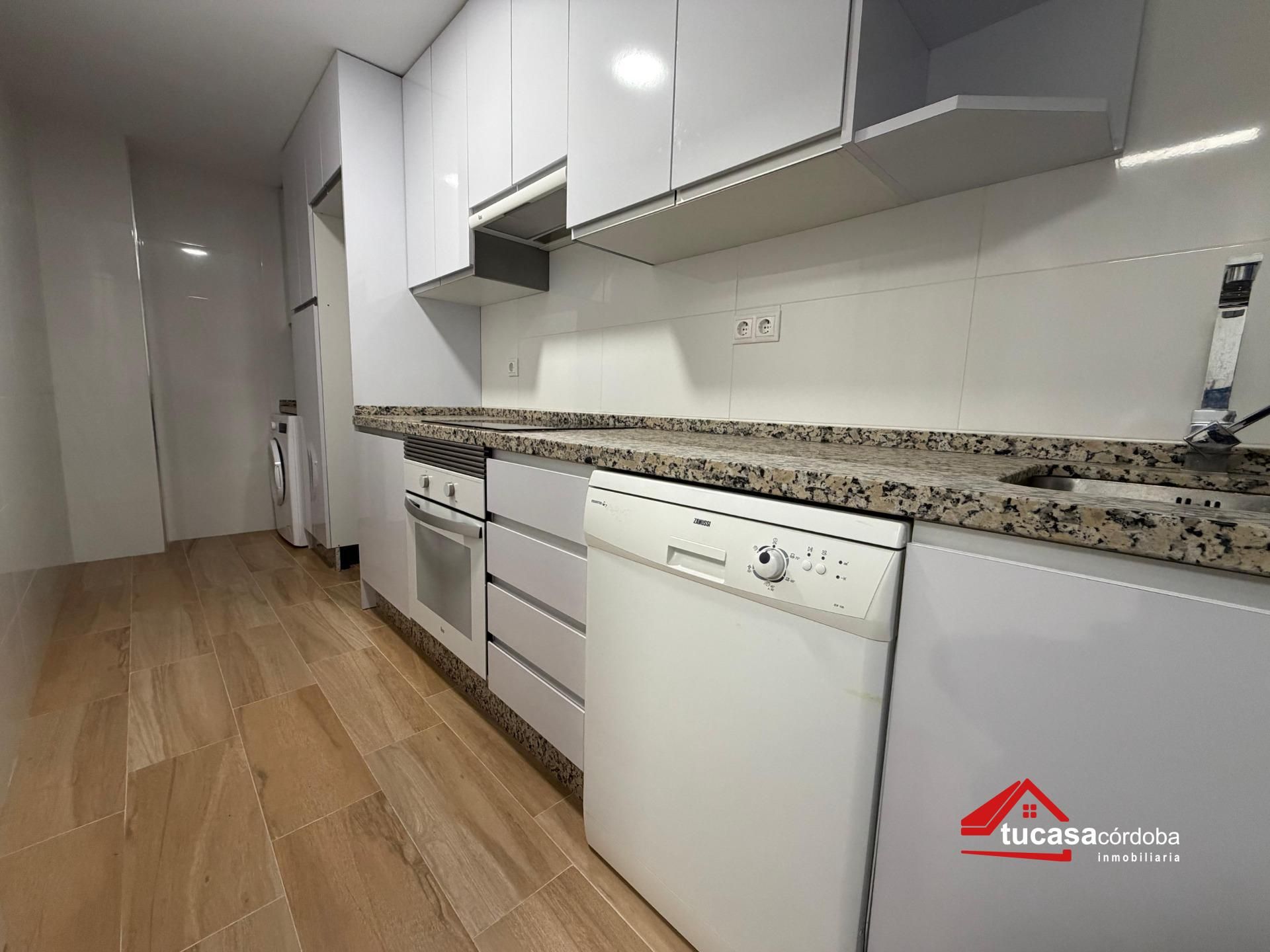 Kitchen of Flat for sale in  Córdoba Capital  with Air Conditioner, Parquet flooring and Furnished