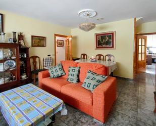 Living room of Single-family semi-detached for sale in  Almería Capital