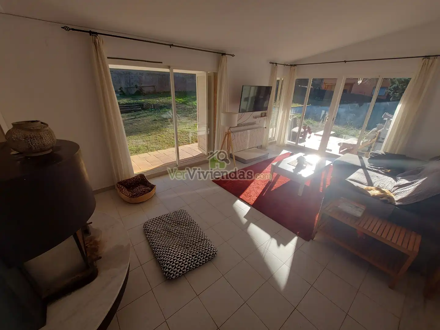 Sala de estar de Casa o chalet en venta en Begues con Calefacción, Jardín privado y Terraza