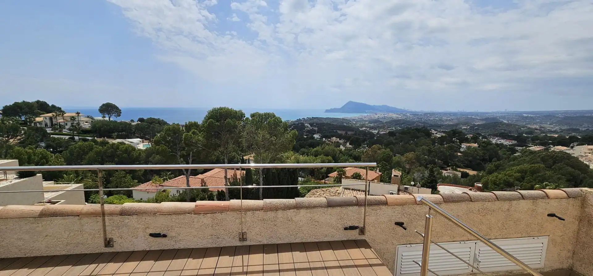 Terraza de Apartamento en venta en Altea con Aire acondicionado, Calefacción y Terraza