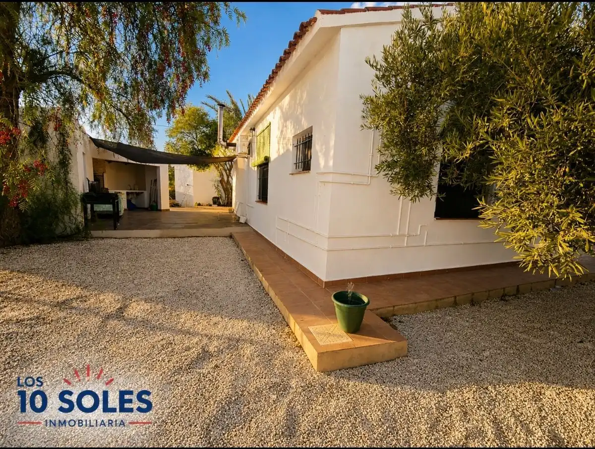 Vista exterior de Finca rústica de lloguer en Orihuela amb Aire condicionat, Calefacció i Jardí privat
