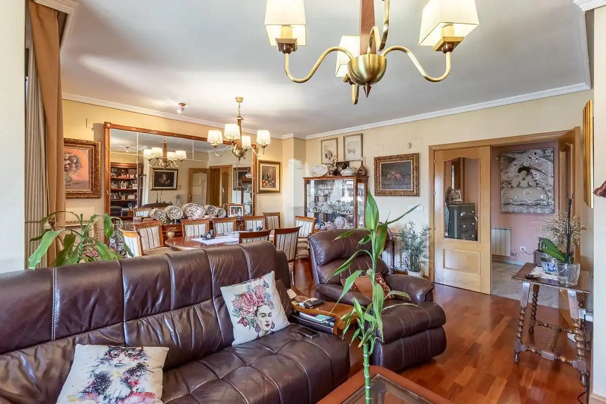 Sala de estar de Piso en venta en Granada con Aire acondicionado, Calefacción y Terraza