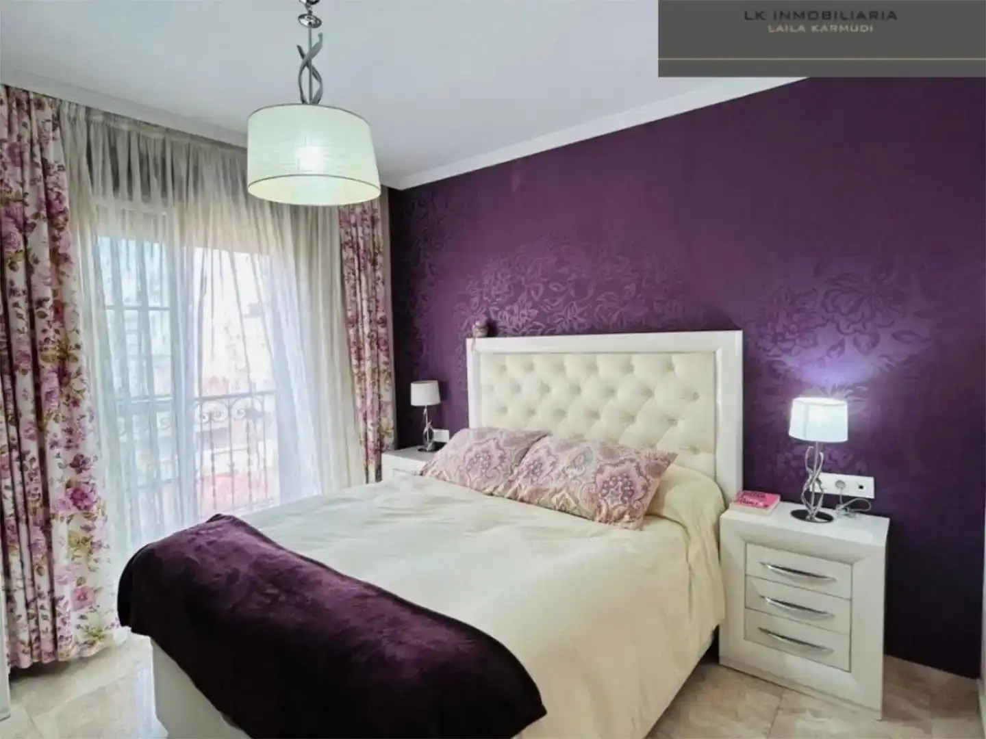 Bedroom of Flat for sale in  Melilla Capital  with Air Conditioner and Balcony