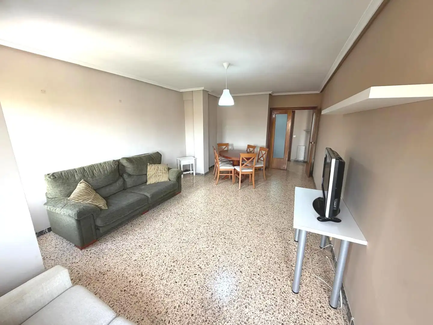 Living room of Flat for sale in Binéfar  with Heating, Storage room and Balcony
