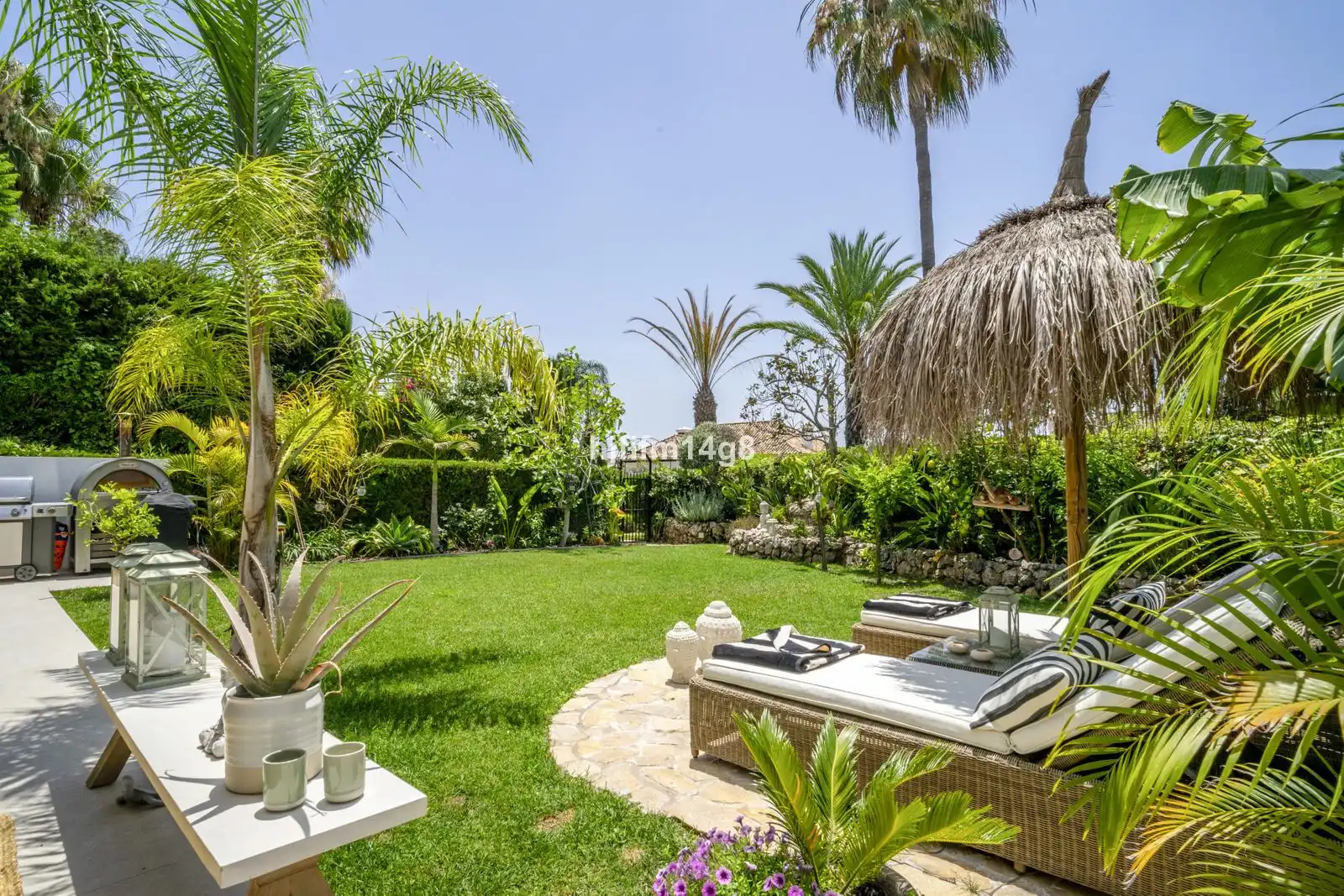 Jardín de Piso en venta en Marbella con Aire acondicionado, Trastero y Amueblado