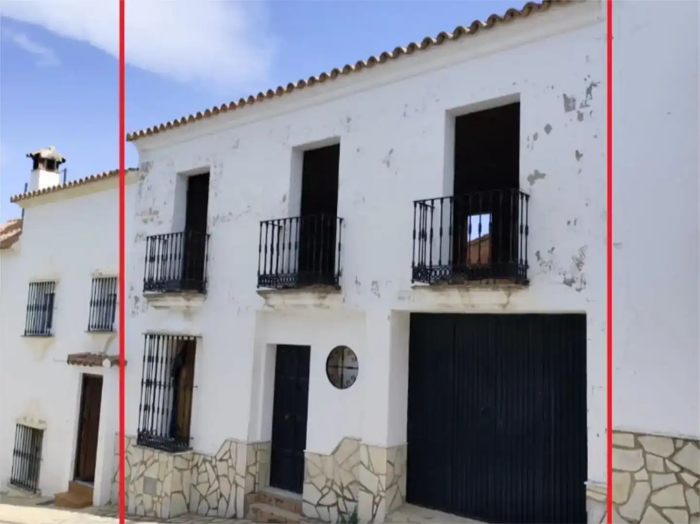 Vista exterior de Casa adosada en venda en Zahara amb Balcó