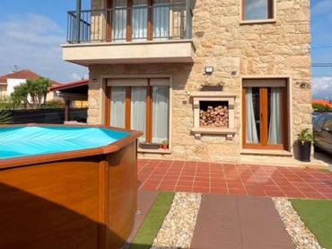 Chalet con jardín en venta en Aduana de Coron