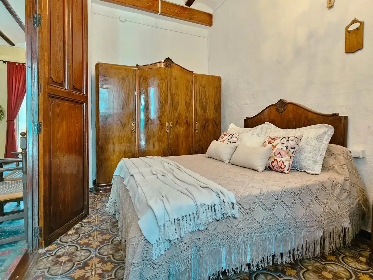 Habitación de Finca rústica en venta en La Llosa de Ranes con Aire acondicionado, Jardín privado y Terraza