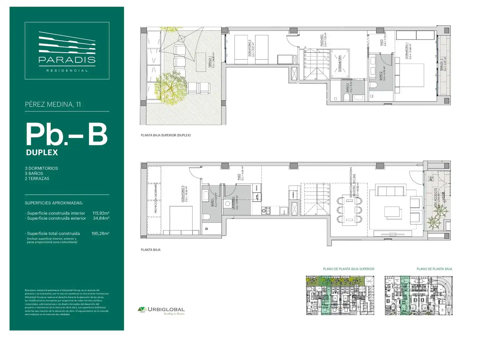 Dúplex en venta en Alicante / Alacant con Aire acondicionado, Terraza y Trastero
