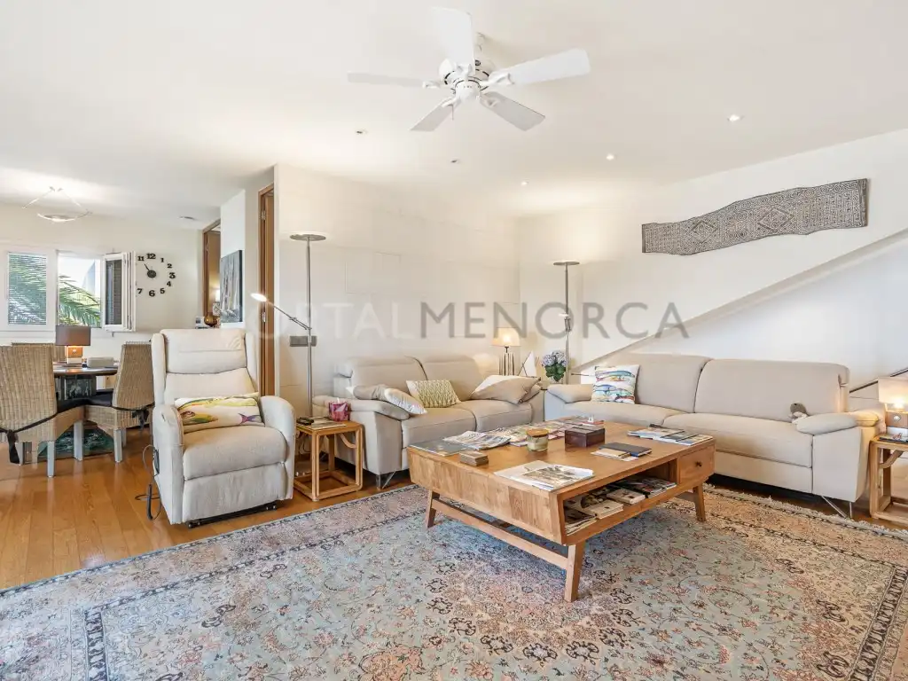 Sala de estar de Casa o chalet en venta en Maó - Mahón con Aire acondicionado, Terraza y Piscina