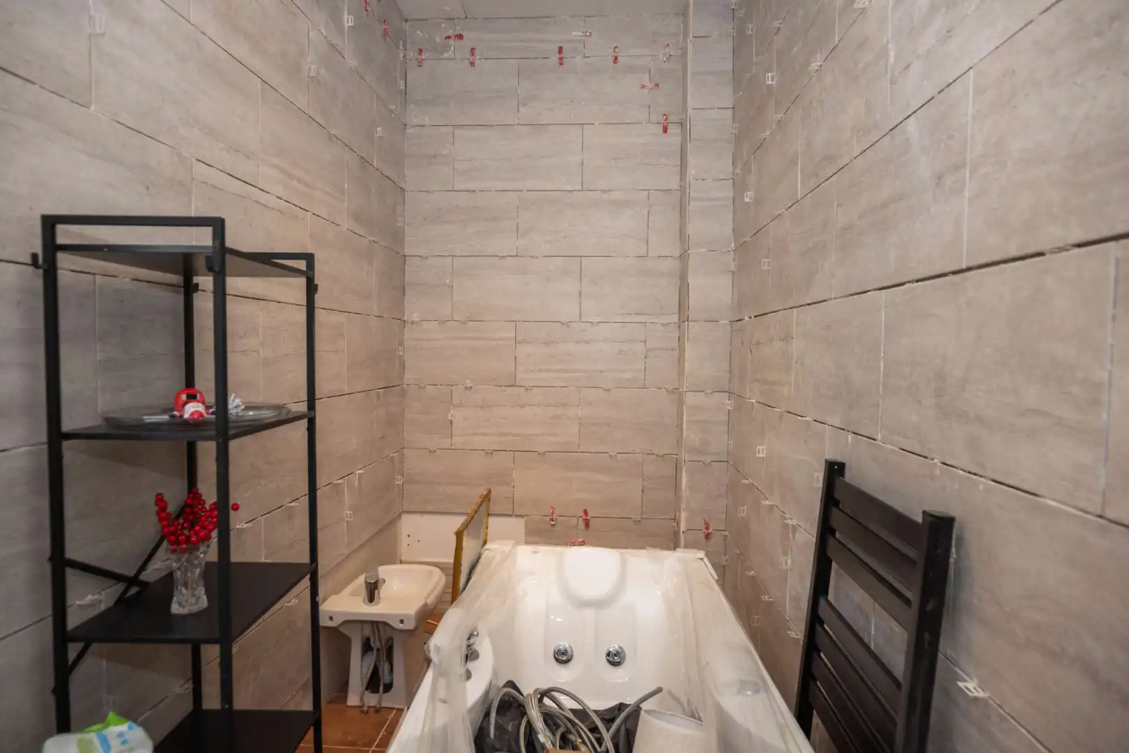 Baño de Casa o chalet en venta en Huércal-Overa con Aire acondicionado, Jardín privado y Terraza