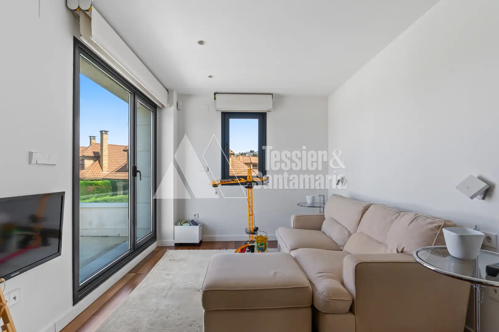 Sala de estar de Casa o chalet en venta en Gijón  con Calefacción, Jardín privado y Terraza