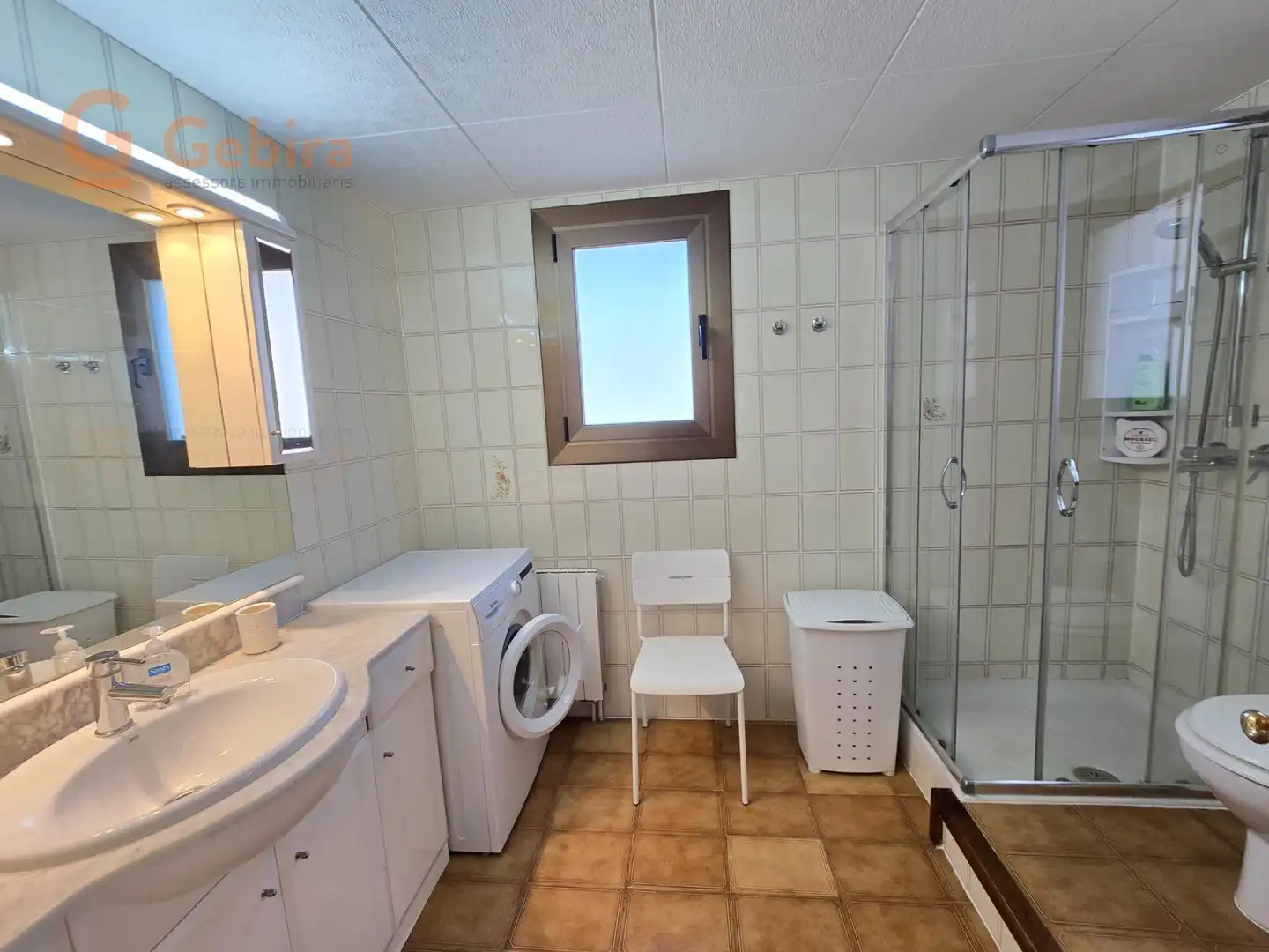 Baño de Casa adosada en venta en Cunit con Aire acondicionado, Calefacción y Jardín privado