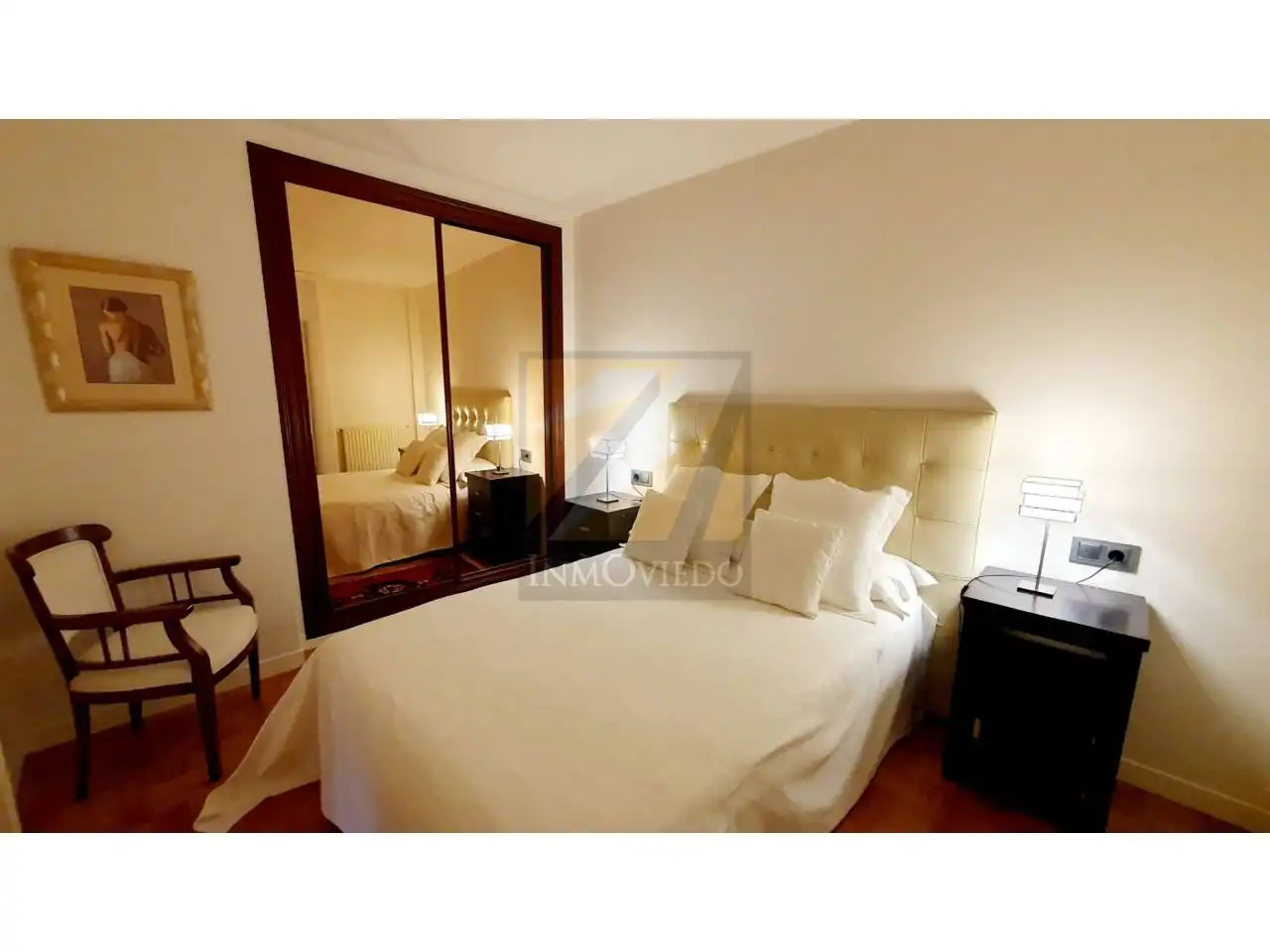 Bedroom of Flat for sale in Ribadesella  with Parquet flooring and Furnished