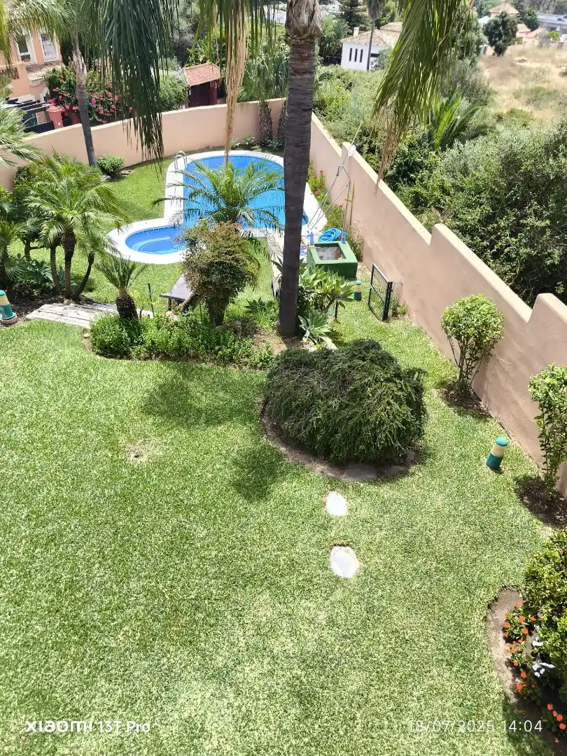 Garden of Houses for sale in Marbella  with Air Conditioner, Heating and Private garden