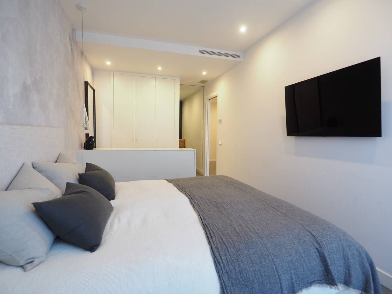 Bedroom of Flat for sale in Granollers  with Air Conditioner, Heating and Terrace