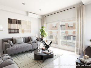 Living room of Single-family semi-detached for sale in Sant Joan Despí  with Air Conditioner, Heating and Terrace