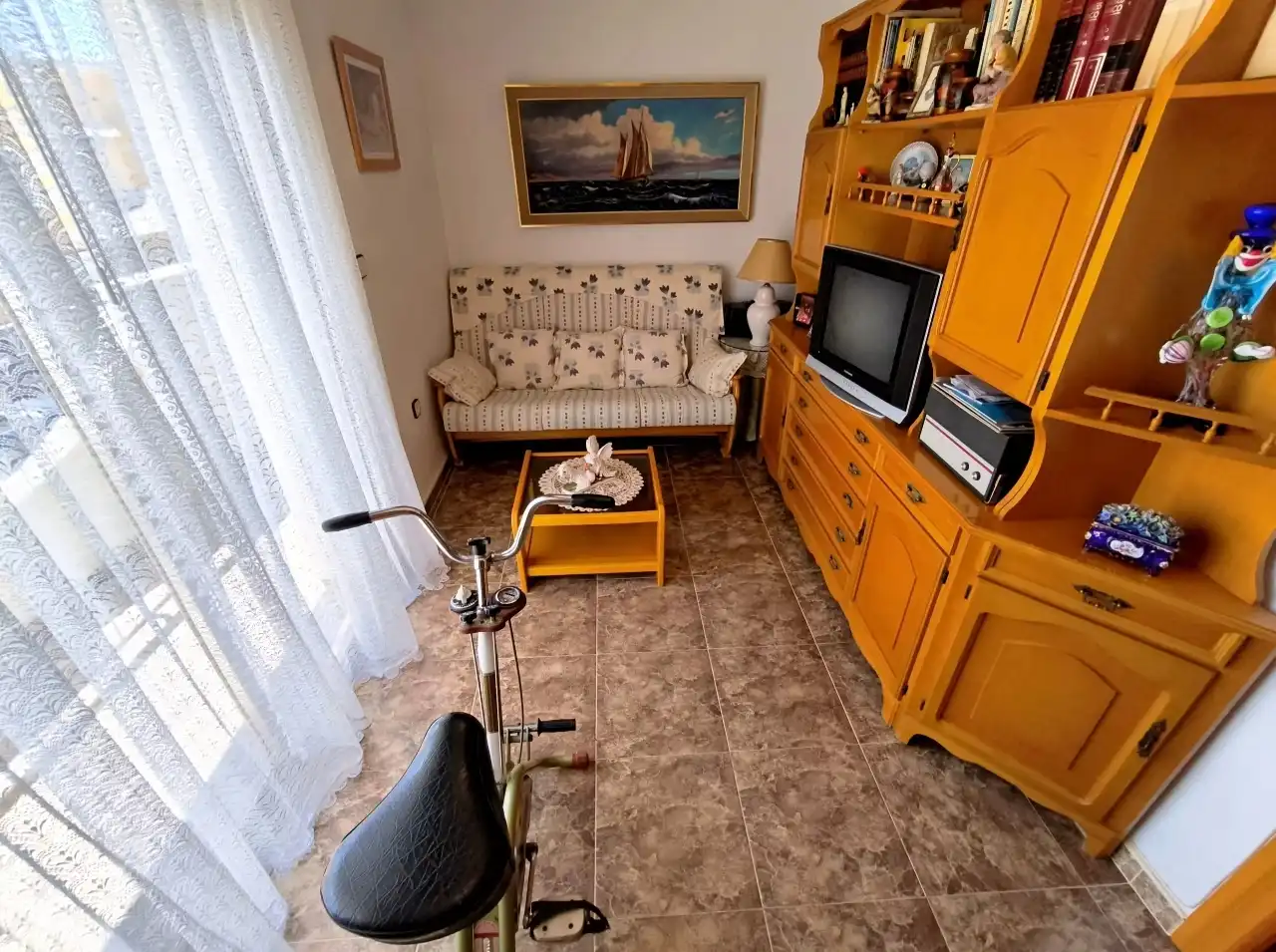 Sala de estar de Casa o chalet de alquiler en Cartagena con Aire acondicionado, Calefacción y Jardín privado