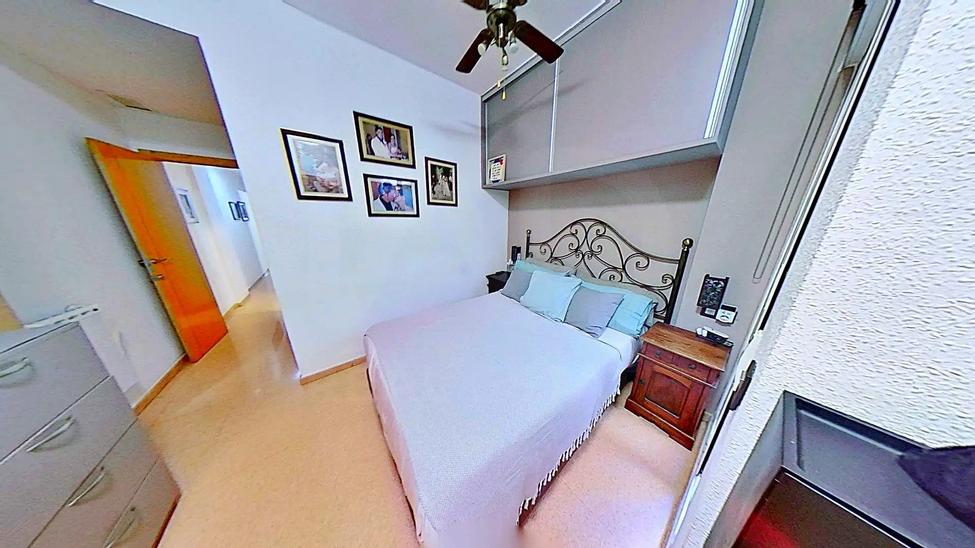 Bedroom of Flat for sale in Alicante / Alacant  with Air Conditioner, Heating and Terrace