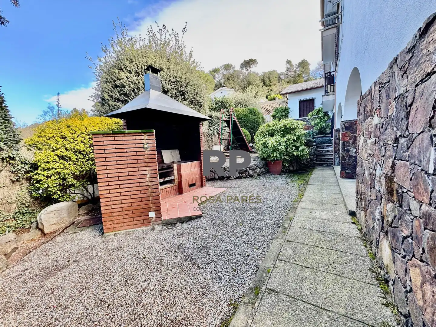 Jardí de Casa o xalet en venda en Aiguafreda amb Jardí privat, Terrassa i Traster