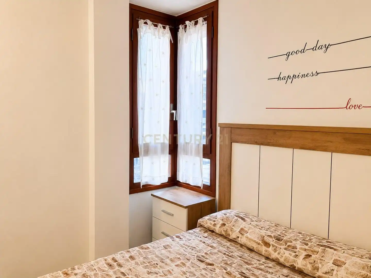 Dormitori de Apartament de lloguer en Valencia amb Aire condicionat