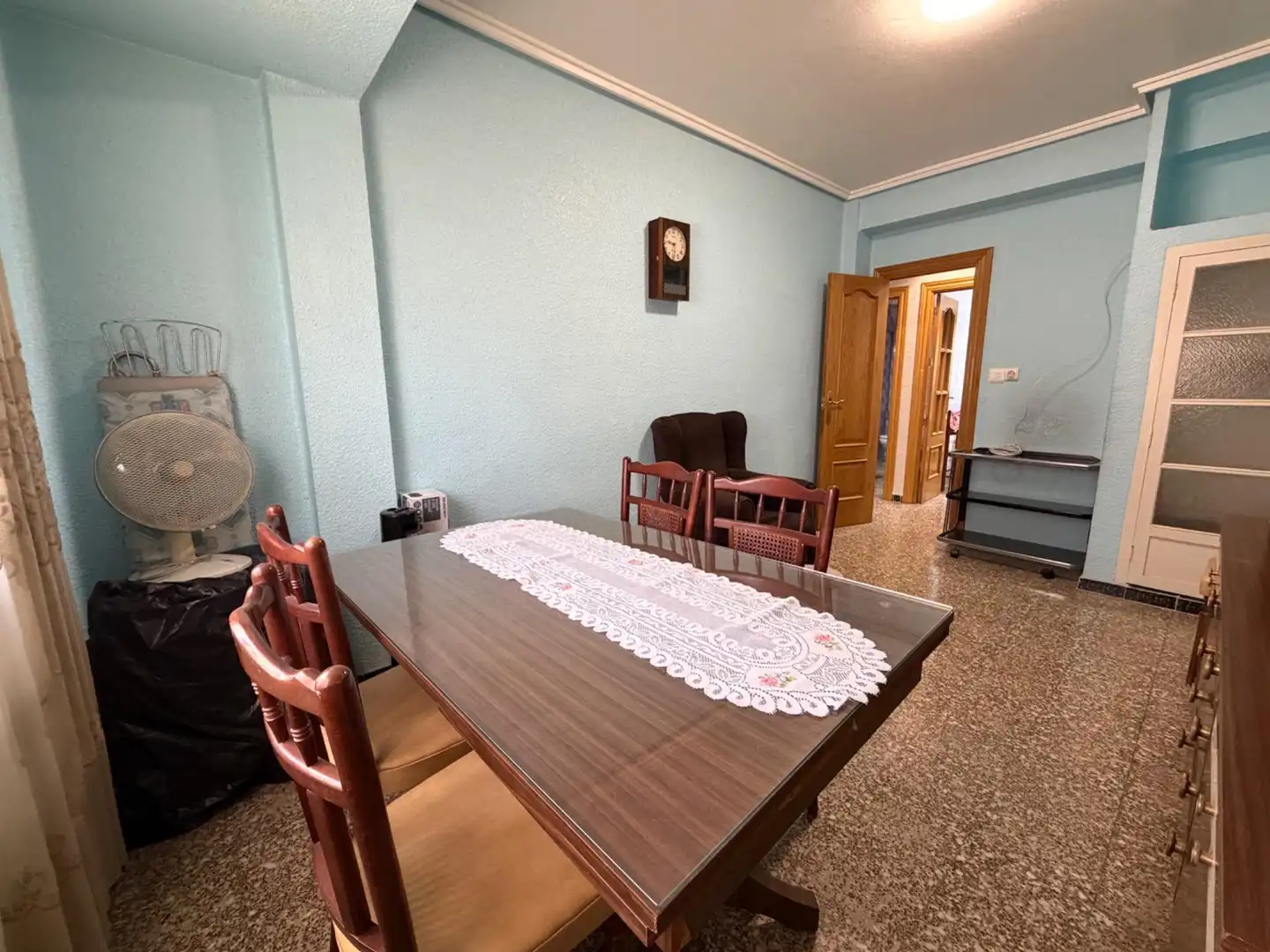 Esszimmer von Wohnung zum Verkauf in Llíria mit Klimaanlage, Terrasse und Abstellraum