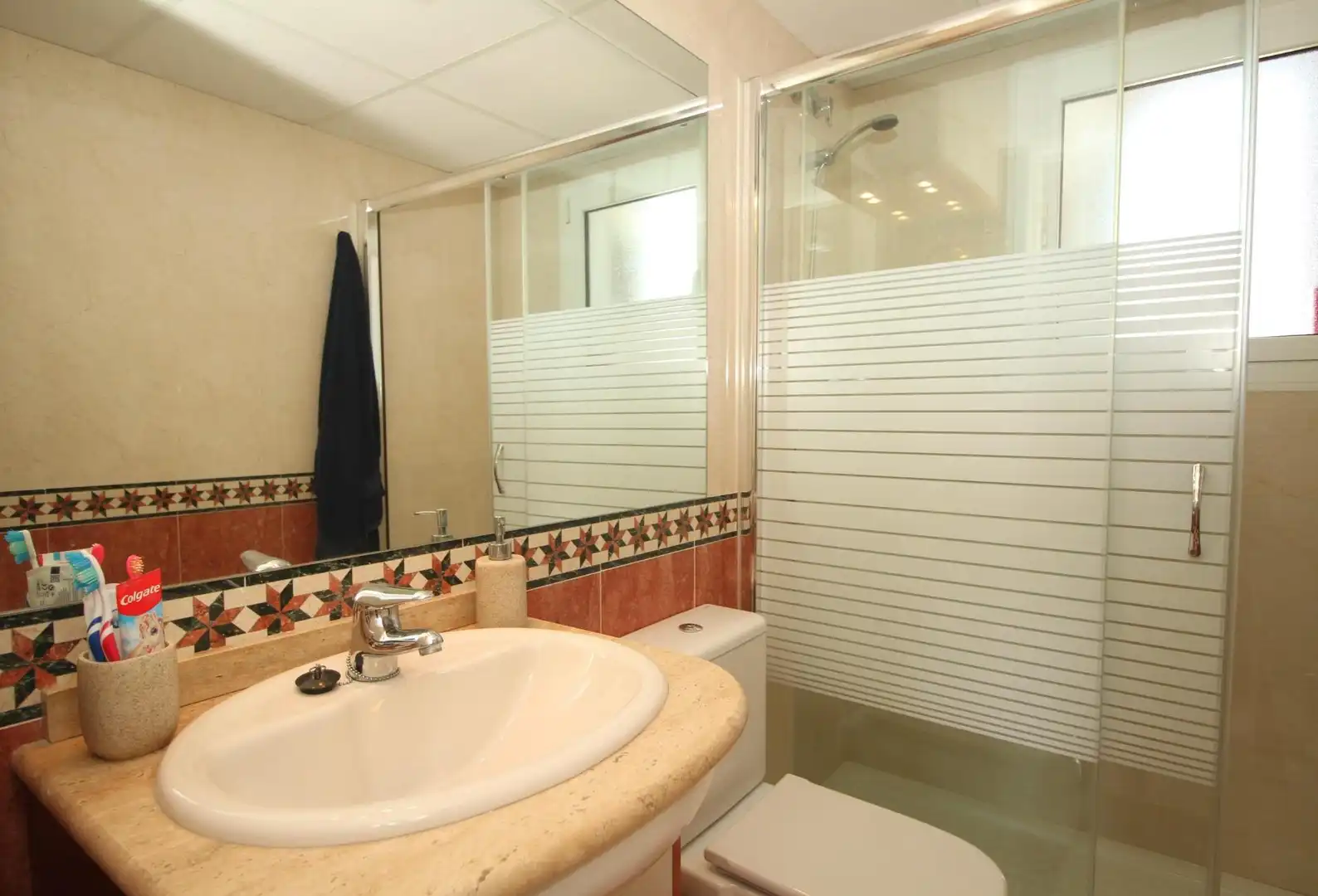 Bathroom of Apartments for sale in Calpe / Calp  with Air Conditioner, Heating and Private garden
