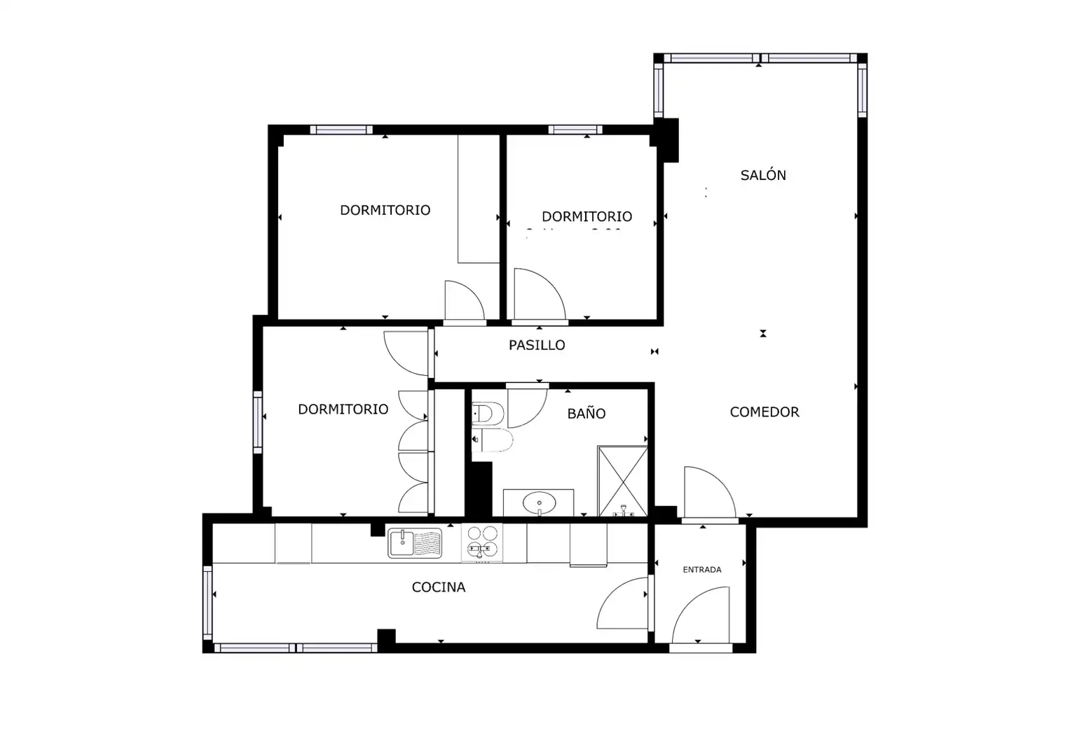 Piso en venta en Málaga con Aire acondicionado, Calefacción y Terraza