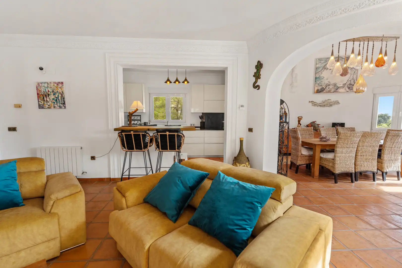 Living room of Houses for sale in Jávea / Xàbia  with Heating, Private garden and Terrace
