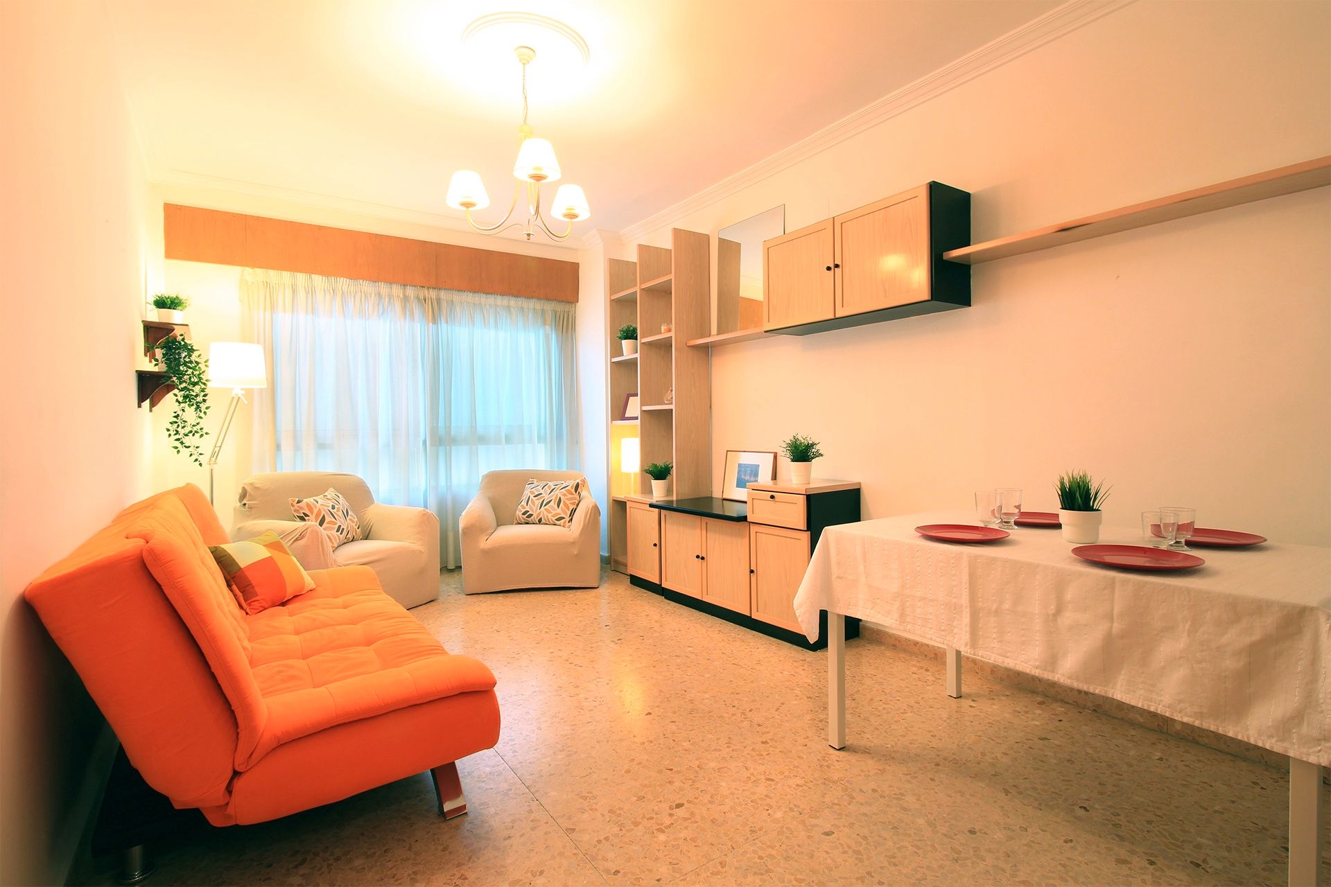 Living room of Flat for sale in  Albacete Capital