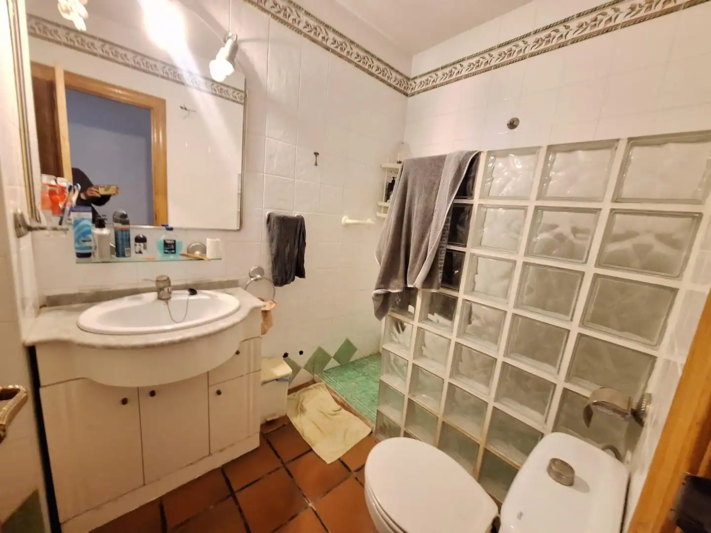 Badezimmer von Wohnung zur untervermieten in Librilla mit Terrasse, Möbliert und Balkon