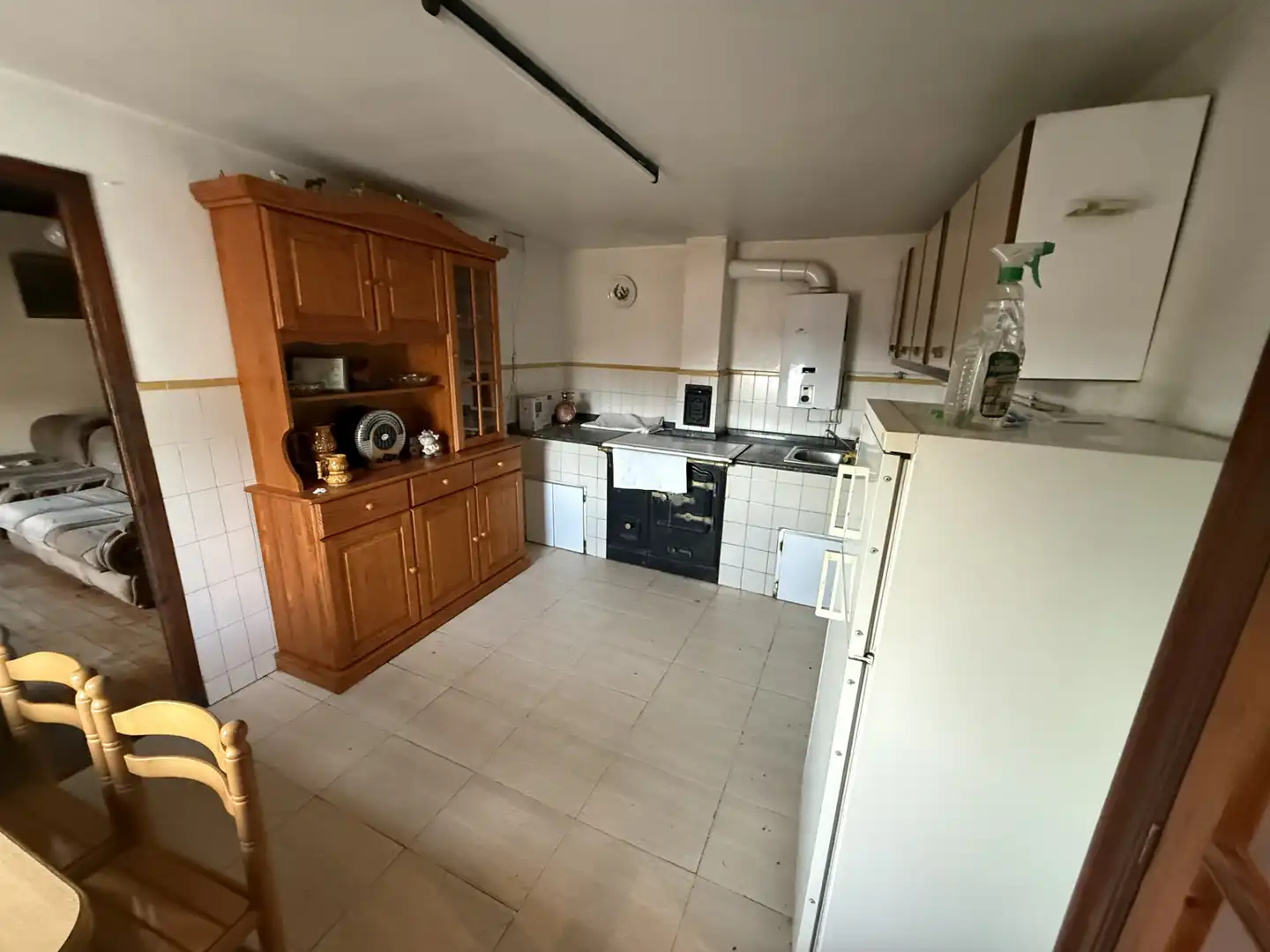 Cocina de Casa adosada en venta en Campoo de Enmedio con Jardín privado, Terraza y Trastero