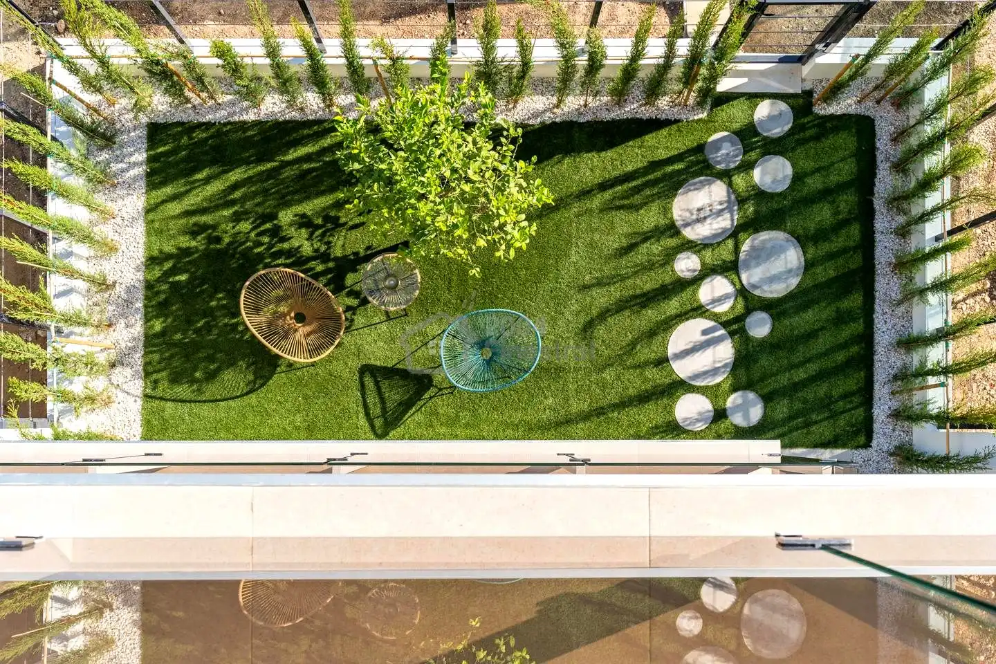 Terraza de Casa adosada en venta en La Nucia con Aire acondicionado, Jardín privado y Terraza