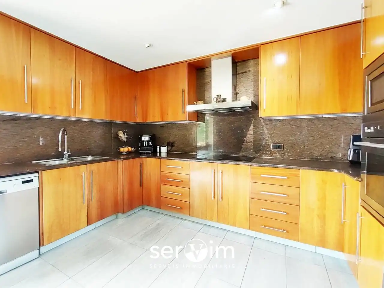 Kitchen of Houses for sale in Llagostera  with Air Conditioner, Private garden and Terrace