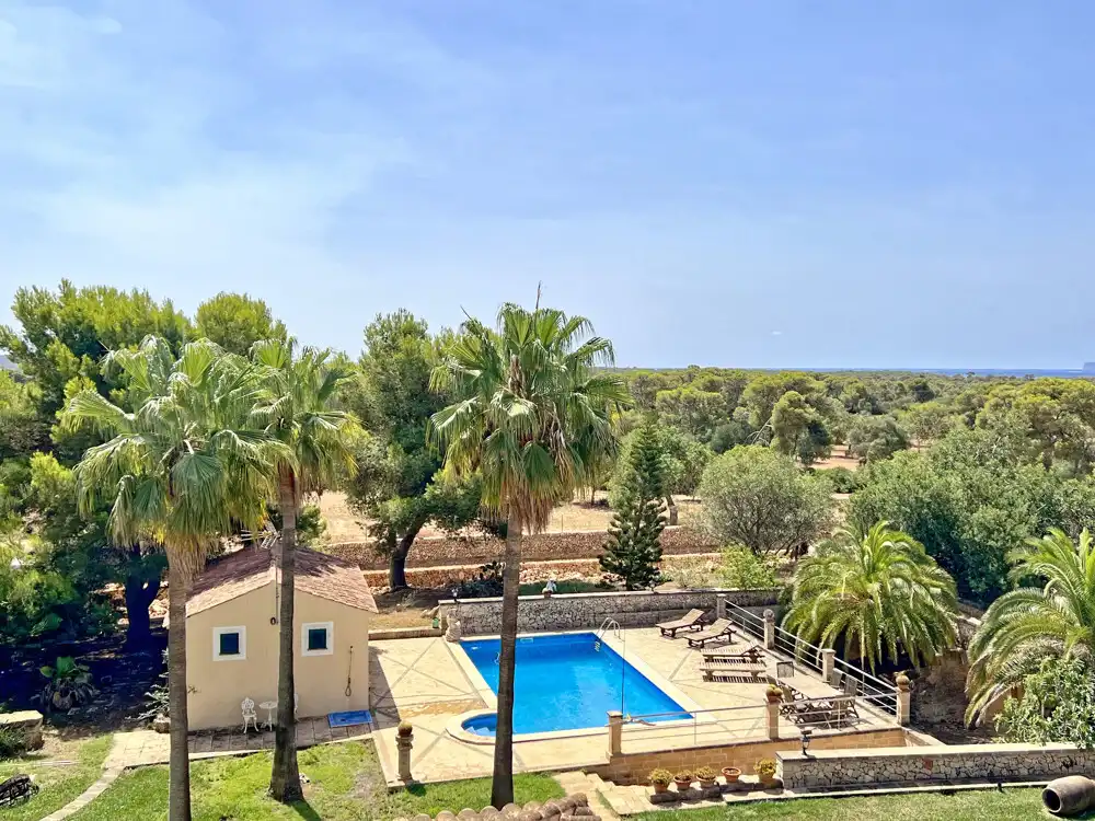 Vista exterior de Casa o xalet en venda en Ses Salines amb Aire condicionat, Calefacció i Terrassa