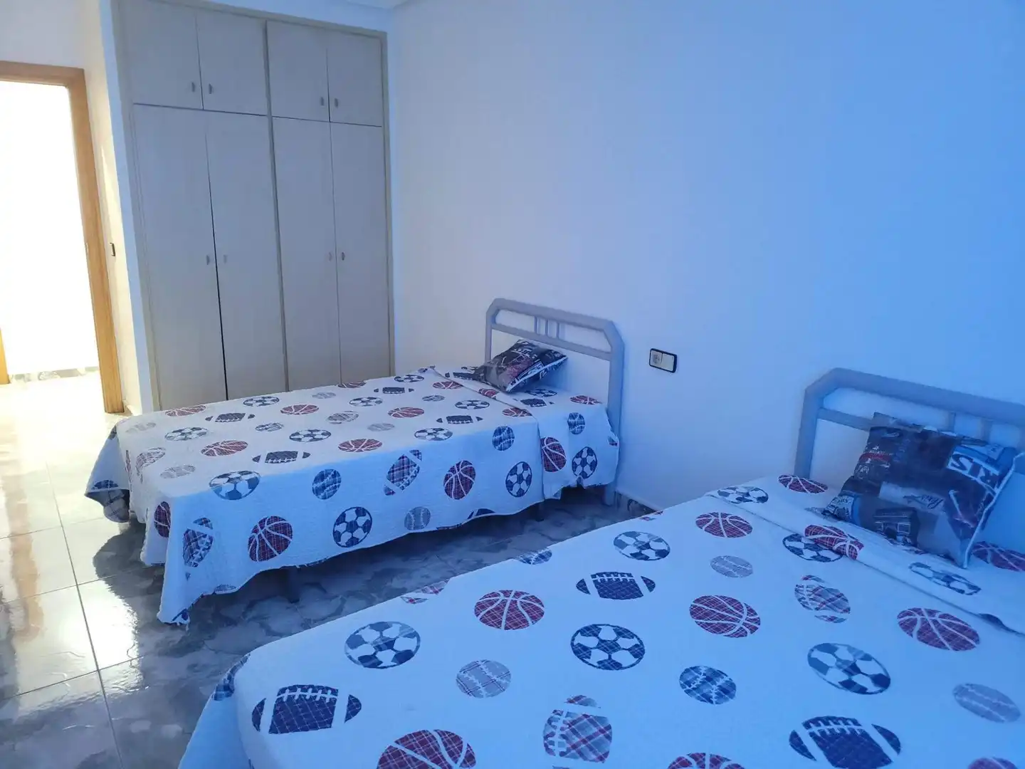 Bedroom of Flat for sale in Murcia  with Air Conditioner, Private garden and Storage room
