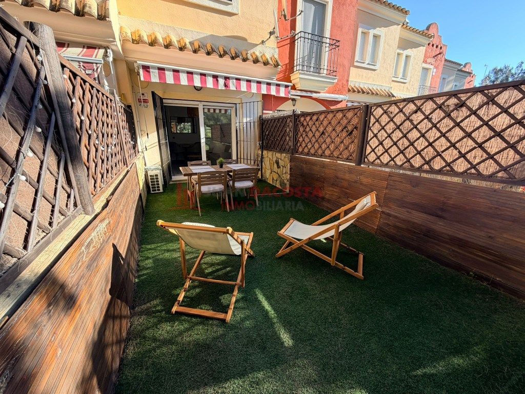 Terrace of Single-family semi-detached for sale in Islantilla  with Furnished