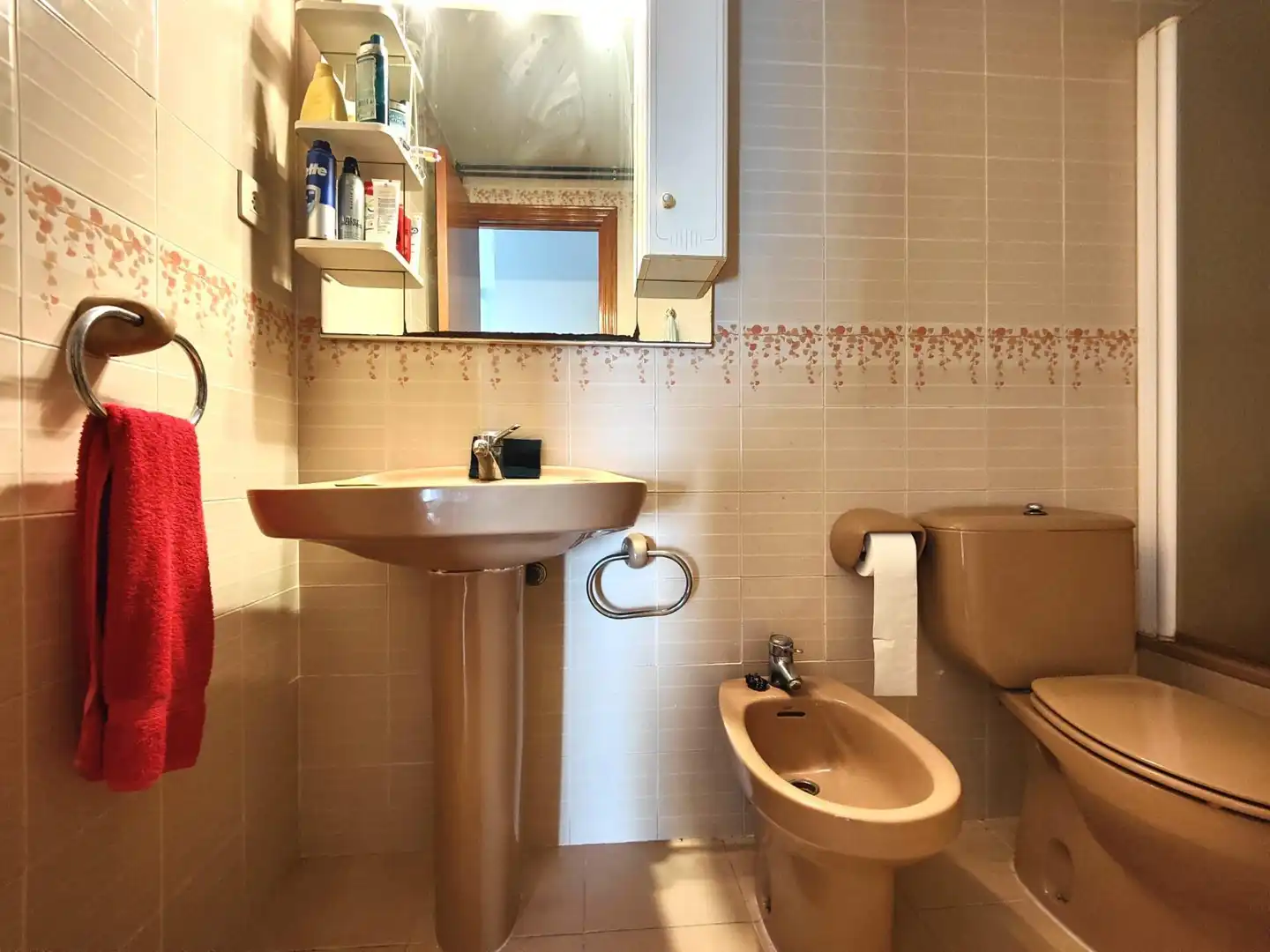 Baño de Casa adosada en venta en Calafell con Aire acondicionado, Calefacción y Jardín privado