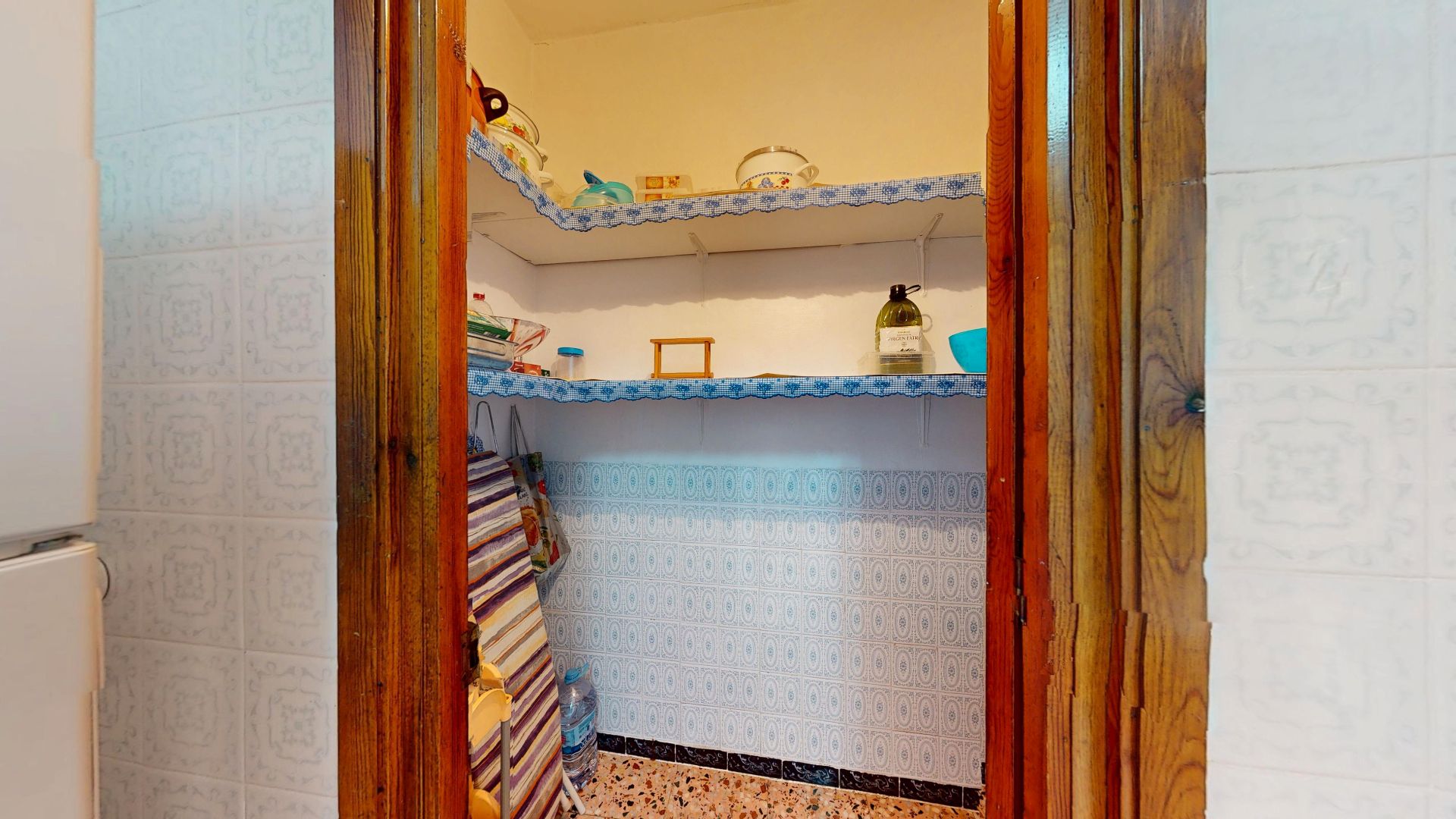 Kitchen of Flat for sale in Caravaca de la Cruz  with Air Conditioner, Terrace and Furnished