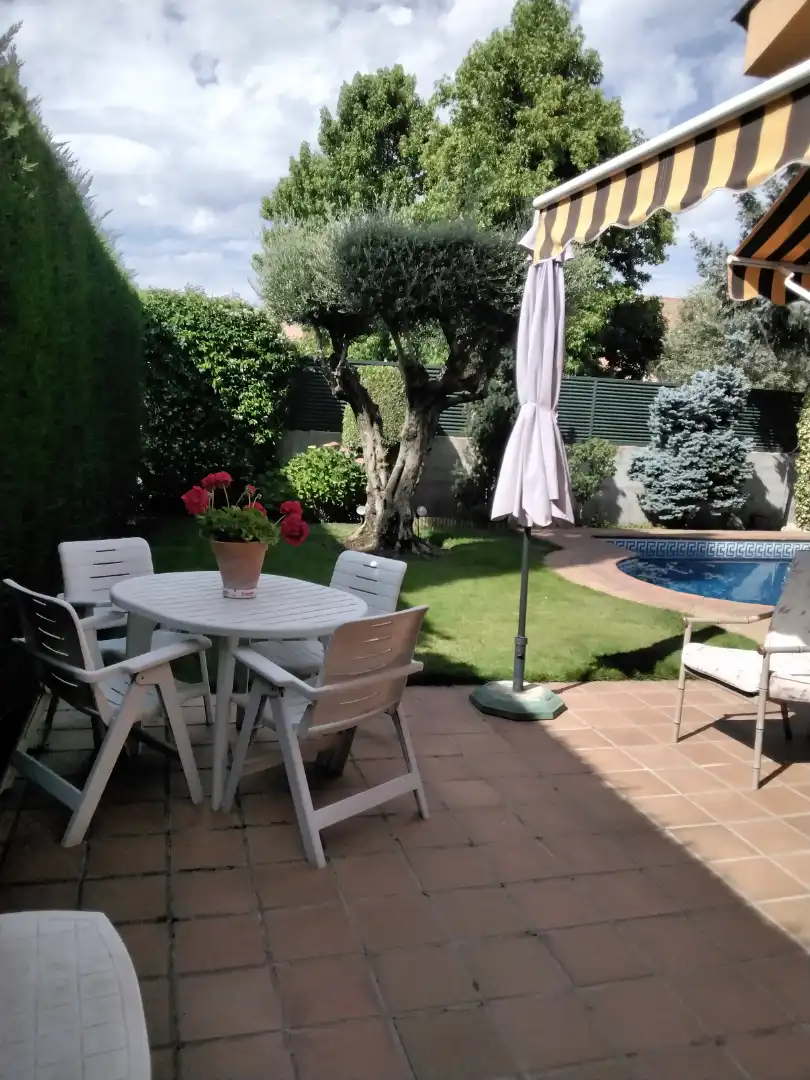 Jardín de Casa o chalet en venta en Colmenar Viejo con Aire acondicionado, Calefacción y Jardín privado